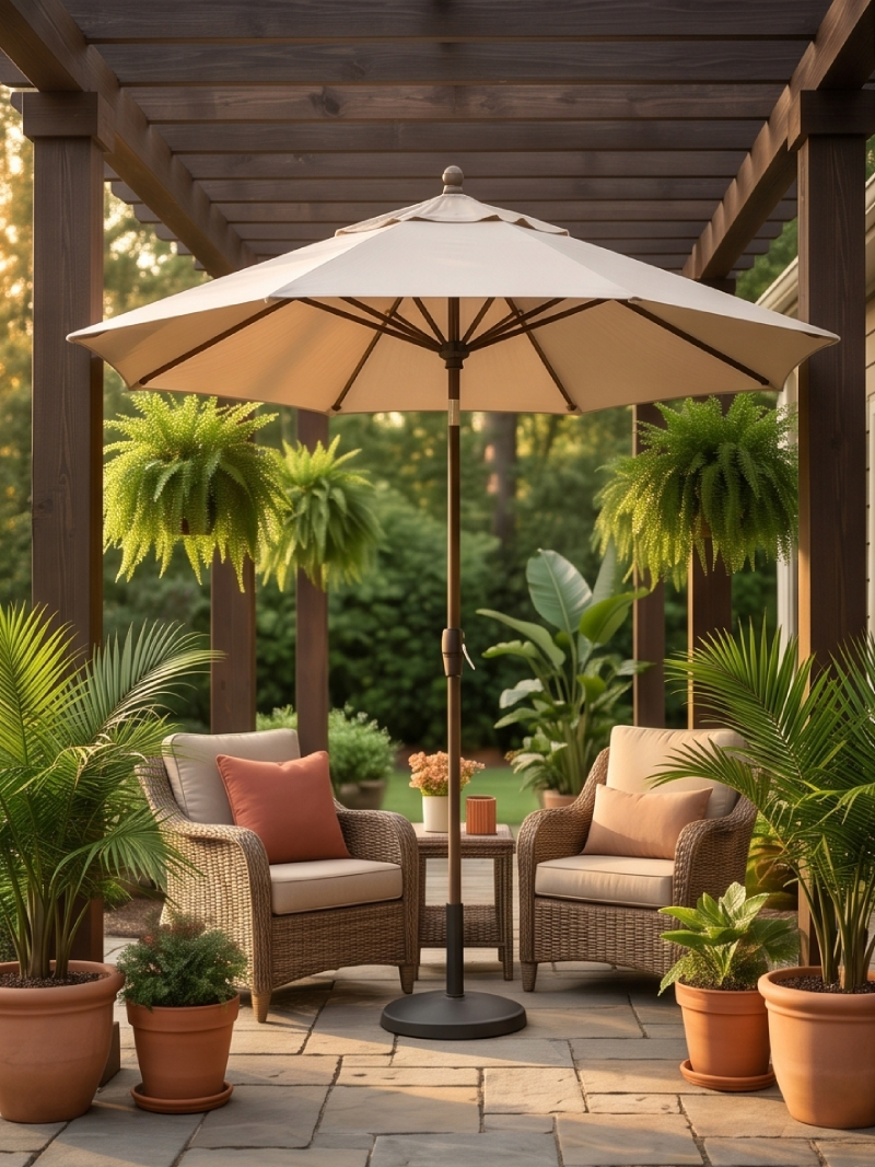 Garden Treasures Garden Umbrellas