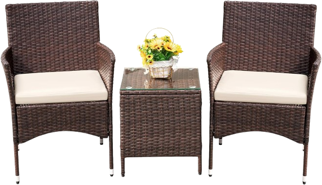 Patio Porch Furniture Sets 3 Pieces