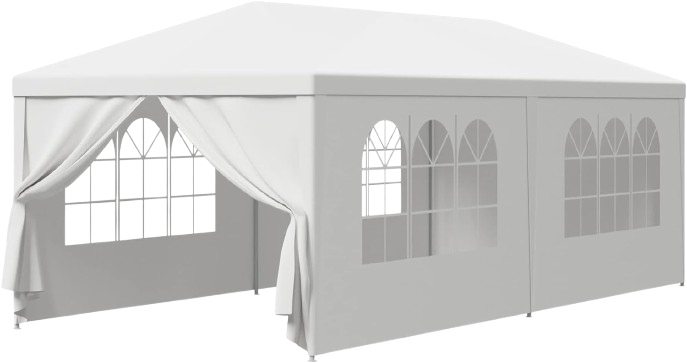 Outdoor White Waterproof Gazebo Canopy Tent